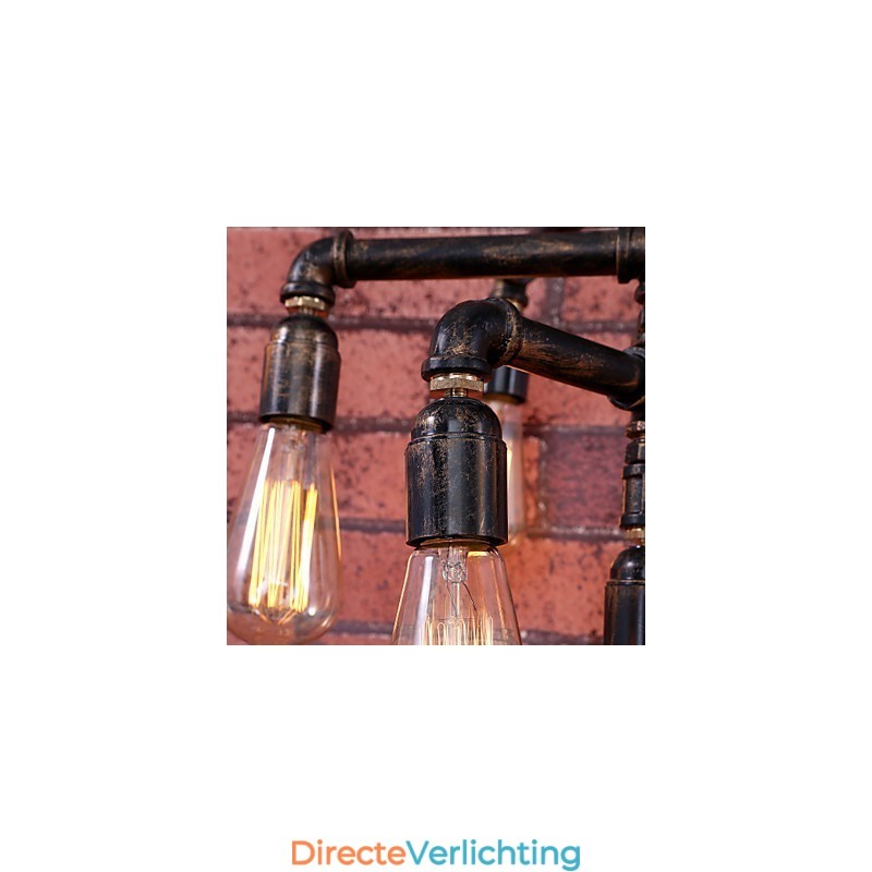 Vintage schilderij metalen inbouw