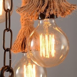 Hanglampen Mini Stijl Rustieke Lodge Plastic