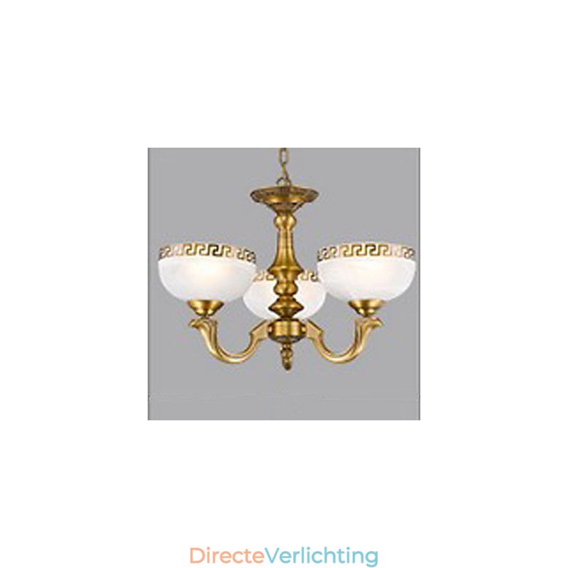 Volledig koperen lamp Marmeren eetkamer Originele moderne koperen kroonluchter