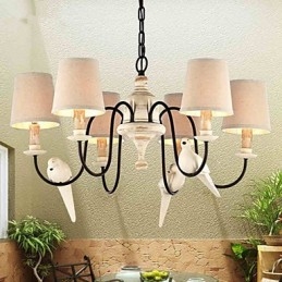 Kroonluchter Hanglamp Vintage Hars