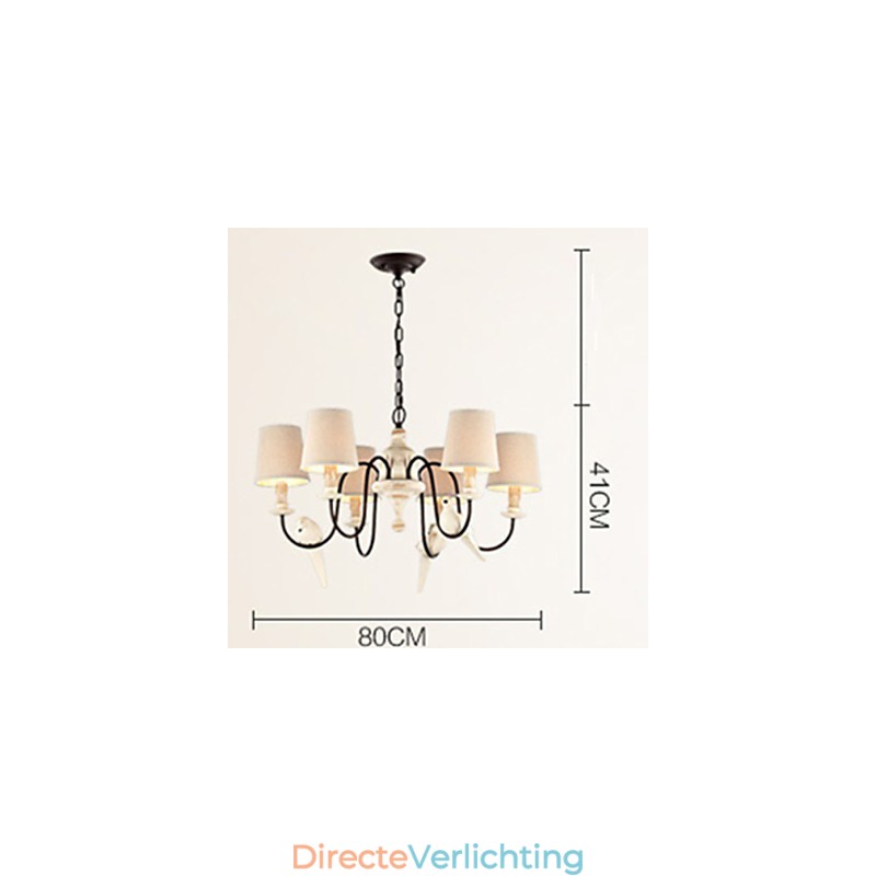 Kroonluchter Hanglamp Vintage Hars