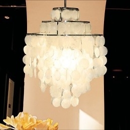 LAMP Minimalistische Schelp Kroonluchter Den Kroonluchter
