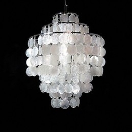 LAMP Minimalistische Schelp Kroonluchter Den Kroonluchter