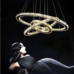 Hanglampen Kristal Modern Hedendaags Metaal