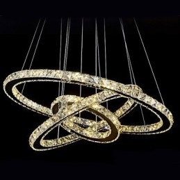 Hanglampen Kristal Modern Hedendaags Metaal