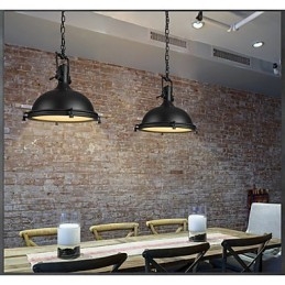 Industriële enkele hanglamp decoreren loft stijl vintage metalen druppellamp