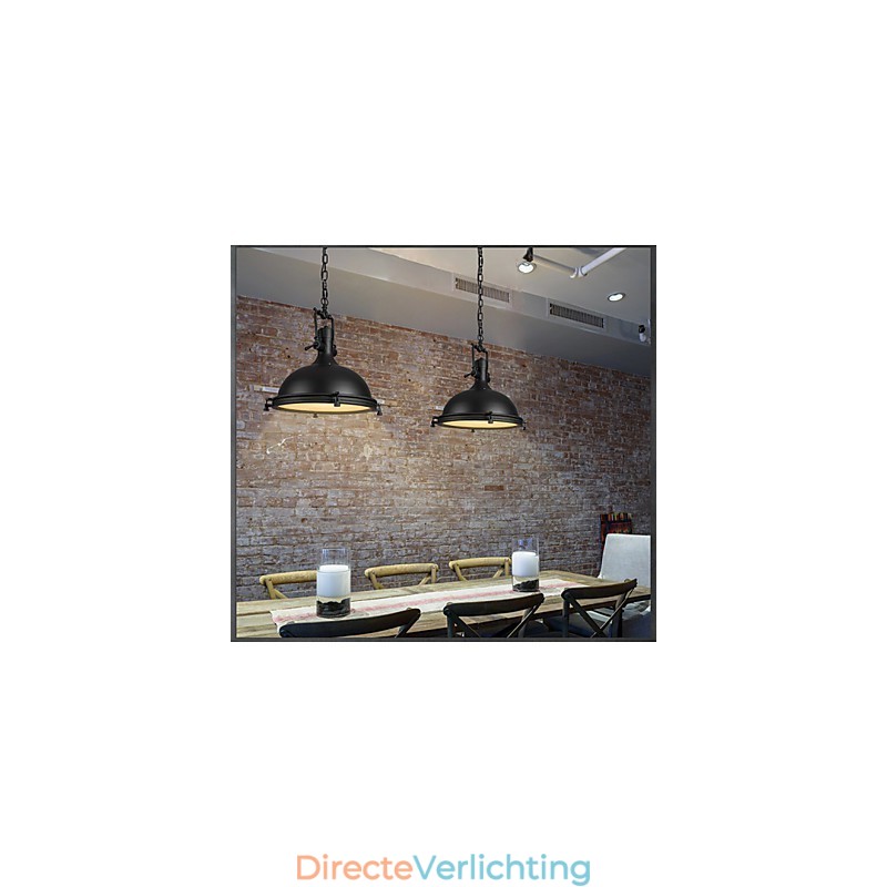 Industriële enkele hanglamp decoreren loft stijl vintage metalen druppellamp