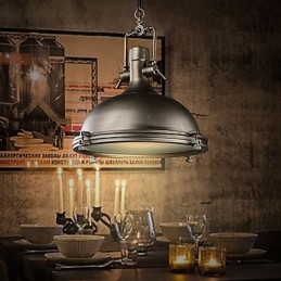 Industriële enkele hanglamp decoreren loft stijl vintage metalen druppellamp