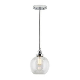 Traditionele klassieke vintage retro landelijke globe hanglamp