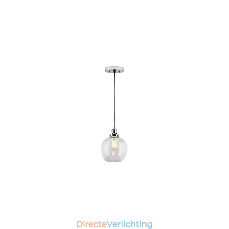 Traditionele klassieke vintage retro landelijke globe hanglamp