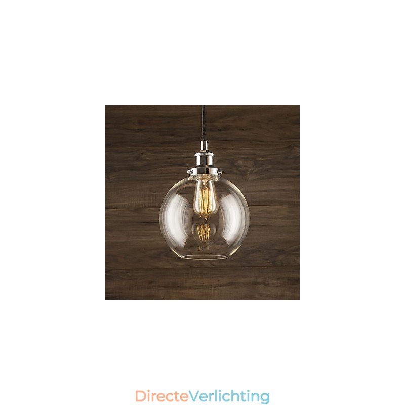 Traditionele klassieke vintage retro landelijke globe hanglamp
