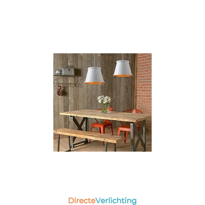 Klassieke rustieke lodge vintage mini-stijl schilderij metalen hanglamp