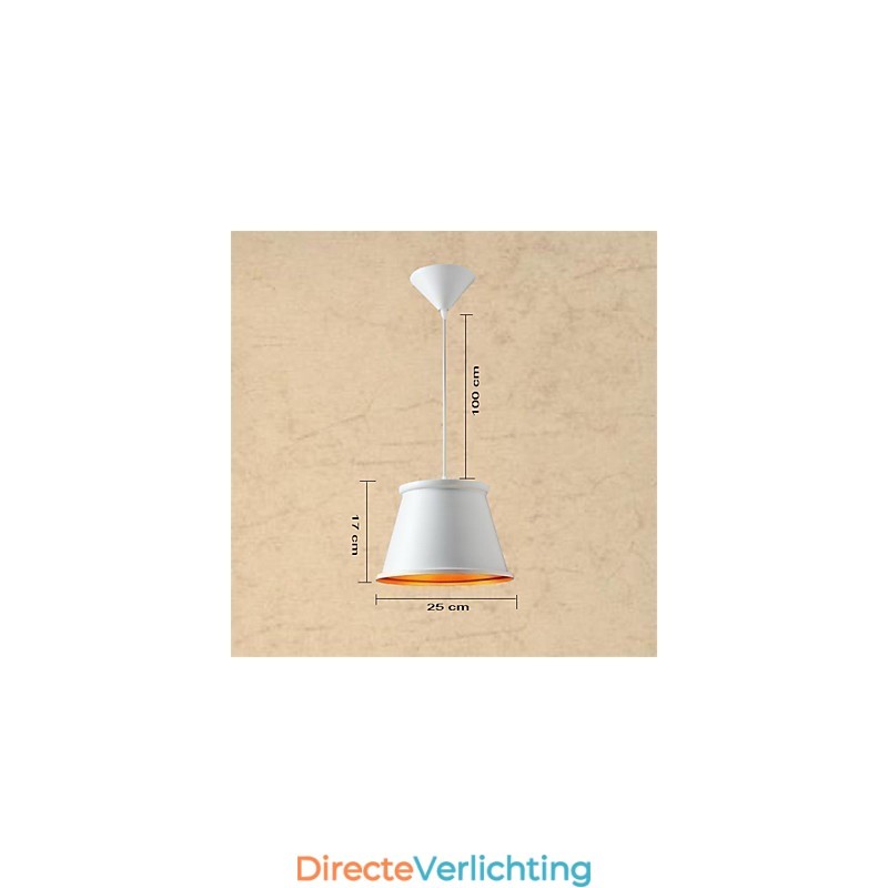 Klassieke rustieke lodge vintage mini-stijl schilderij metalen hanglamp