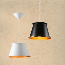 Klassieke rustieke lodge vintage mini-stijl schilderij metalen hanglamp