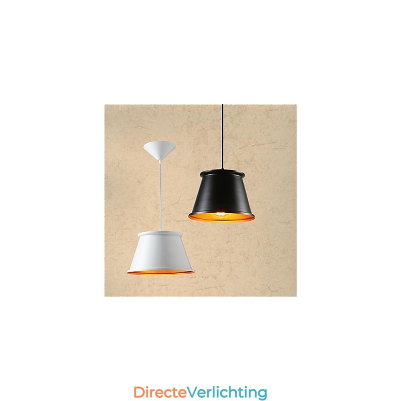 Klassieke rustieke lodge vintage mini-stijl schilderij metalen hanglamp
