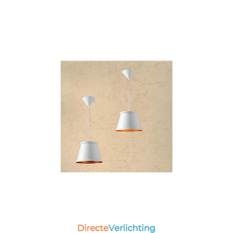 Klassieke rustieke lodge vintage mini-stijl schilderij metalen hanglamp