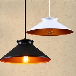 Traditionele Vintage Retro Mini Stijl Schilderij Metalen Hanglamp