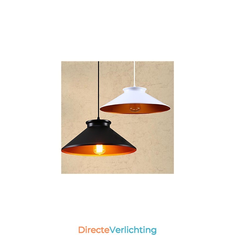 Traditionele Vintage Retro Mini Stijl Schilderij Metalen Hanglamp