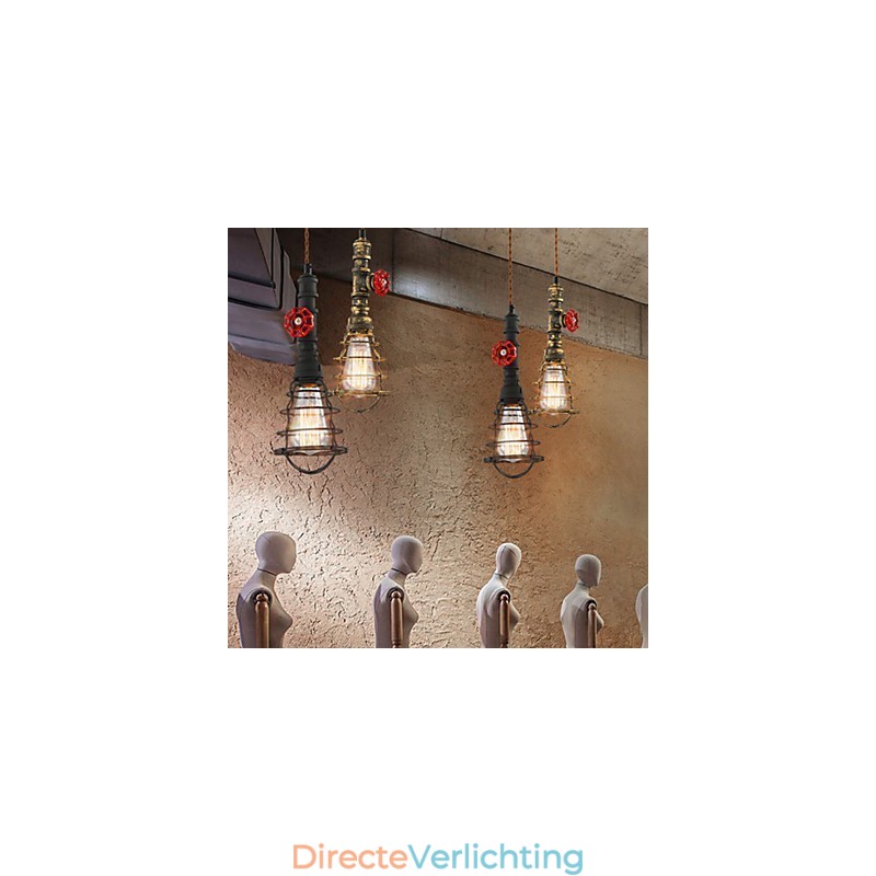 E26 Vintage Hanglamp Waterpijp Design Verlichting