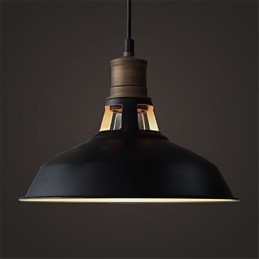 Industriële Vintagen Mini Metalen Hanglamp 1 Licht Multi Kleur Optioneel