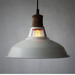 Industriële Vintagen Mini Metalen Hanglamp 1 Licht Multi Kleur Optioneel