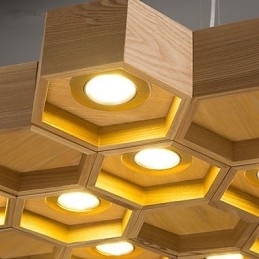 Hanglampen Landelijk Hout Bamboe