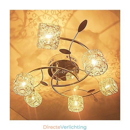 Moderne eigentijdse kristal gegalvaniseerde inbouw