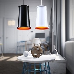 Klassieke rustieke vintage mini-stijl schilderij metalen hanglamp