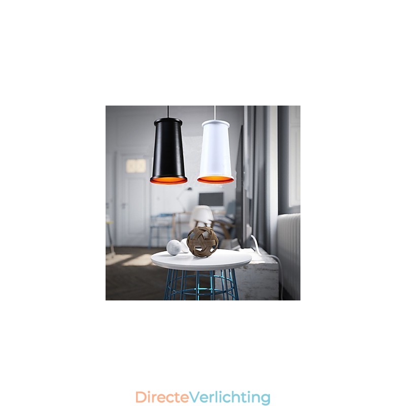 Klassieke rustieke vintage mini-stijl schilderij metalen hanglamp