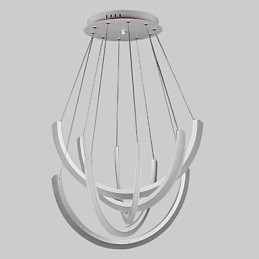 Industriële decoratieve hangende moderne lineaire hanglamp