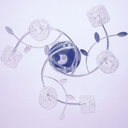 Moderne eigentijdse kristal gegalvaniseerde inbouw