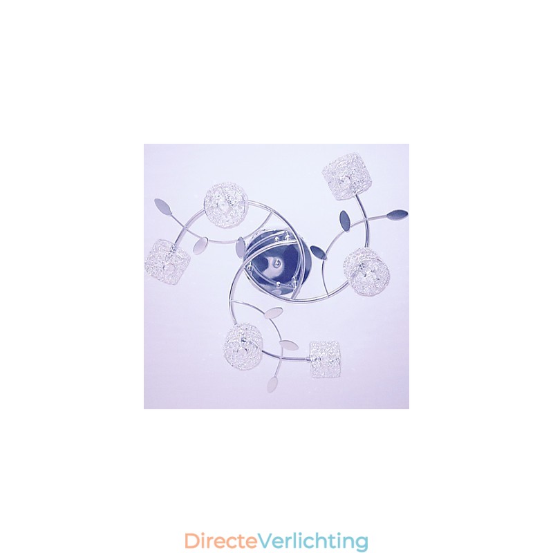 Moderne eigentijdse kristal gegalvaniseerde inbouw