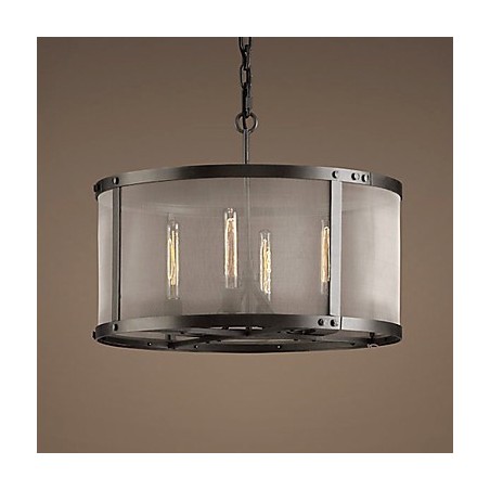4-lichts hanglamp met transparante kap 4-lichts hanglamp met transparante kap