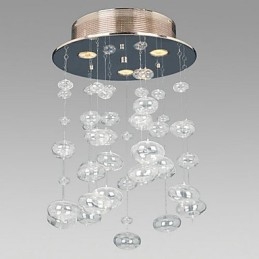 Semi-inbouw met 3 lampen