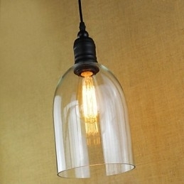 Traditionele klassieke vintage retro landelijke hanglamp