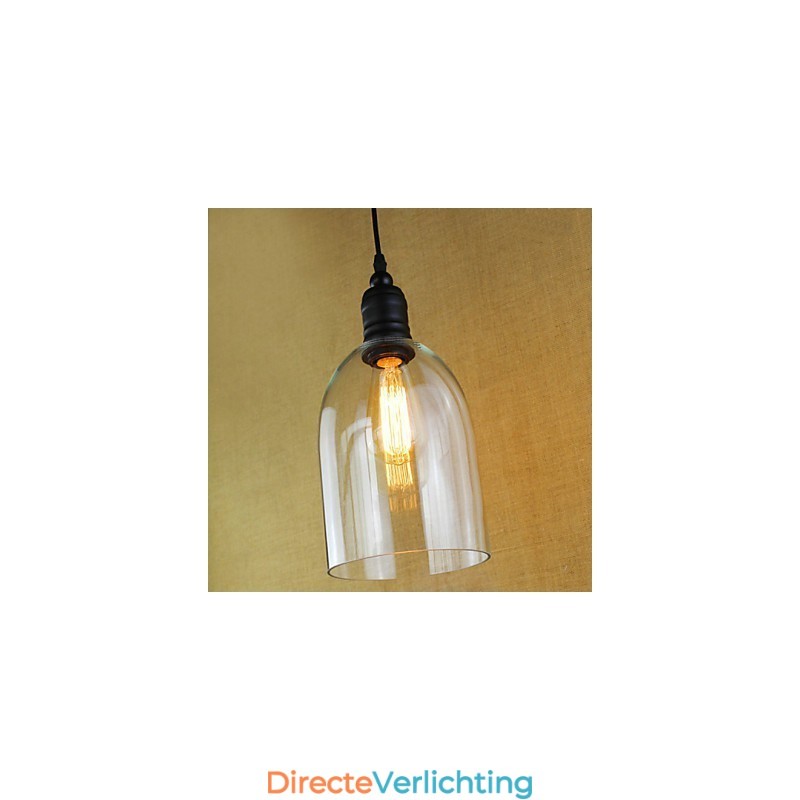 Traditionele klassieke vintage retro landelijke hanglamp