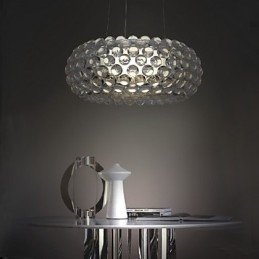 Gekralen hanglamp met 1 lichtbron