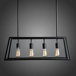 Rustieke Lodge Mini Stijl Gegalvaniseerde Metalen Kroonluchter