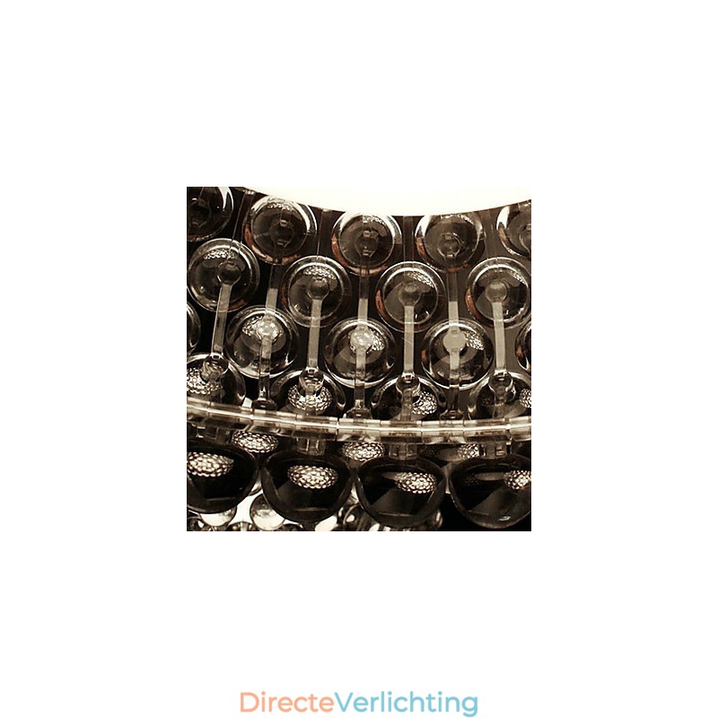 Gekralen hanglamp met 1 lichtbron