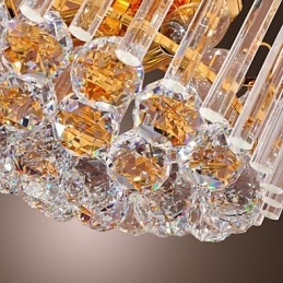 Luxe kristallen kroonluchter met 7 lampen