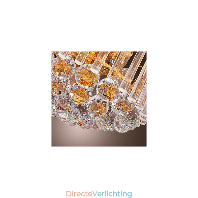 Luxe kristallen kroonluchter met 7 lampen