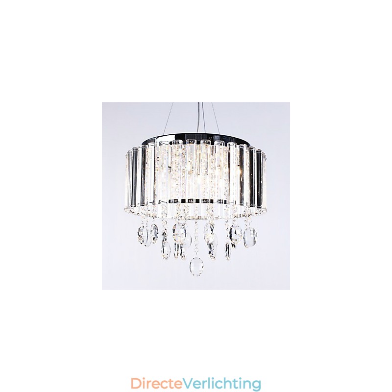 Kristallen hanglamp met 3 lampen