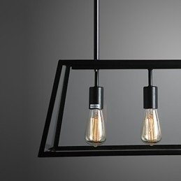 Rustieke Lodge Mini Stijl Gegalvaniseerde Metalen Kroonluchter
