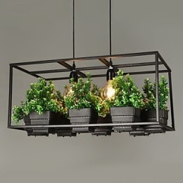Moderne, eigentijdse decoratieve design hanglamp (planten niet inbegrepen)