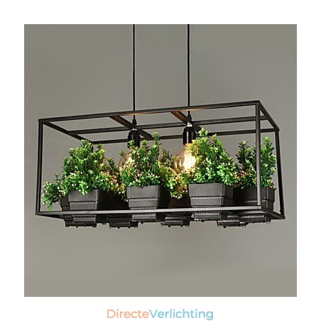 Moderne, eigentijdse decoratieve design hanglamp (planten niet inbegrepen) Moderne, eigentijdse decoratieve design hanglamp (planten niet inbegrepen)