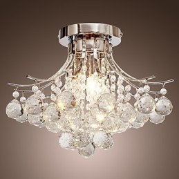 Kroonluchter Modern Kristal 3 Lampen