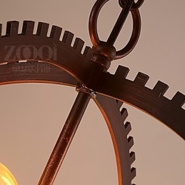 Creatieve Retro Hanglampen Amerikaanse Landelijke Smeedijzeren Kroonluchter