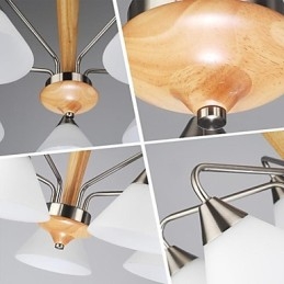 Hanglampen Modern Hedendaags Hout Bamboe