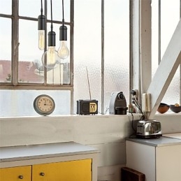 Vintage Mini Stijl Schilderij Metalen Hanglamp Garage