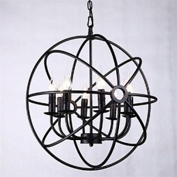 Mini Stijl Kroonluchter Hanglamp Modern Hedendaags Traditioneel Klassiek Rustiek Lodge Retro Lantaarn Landelijk Globe